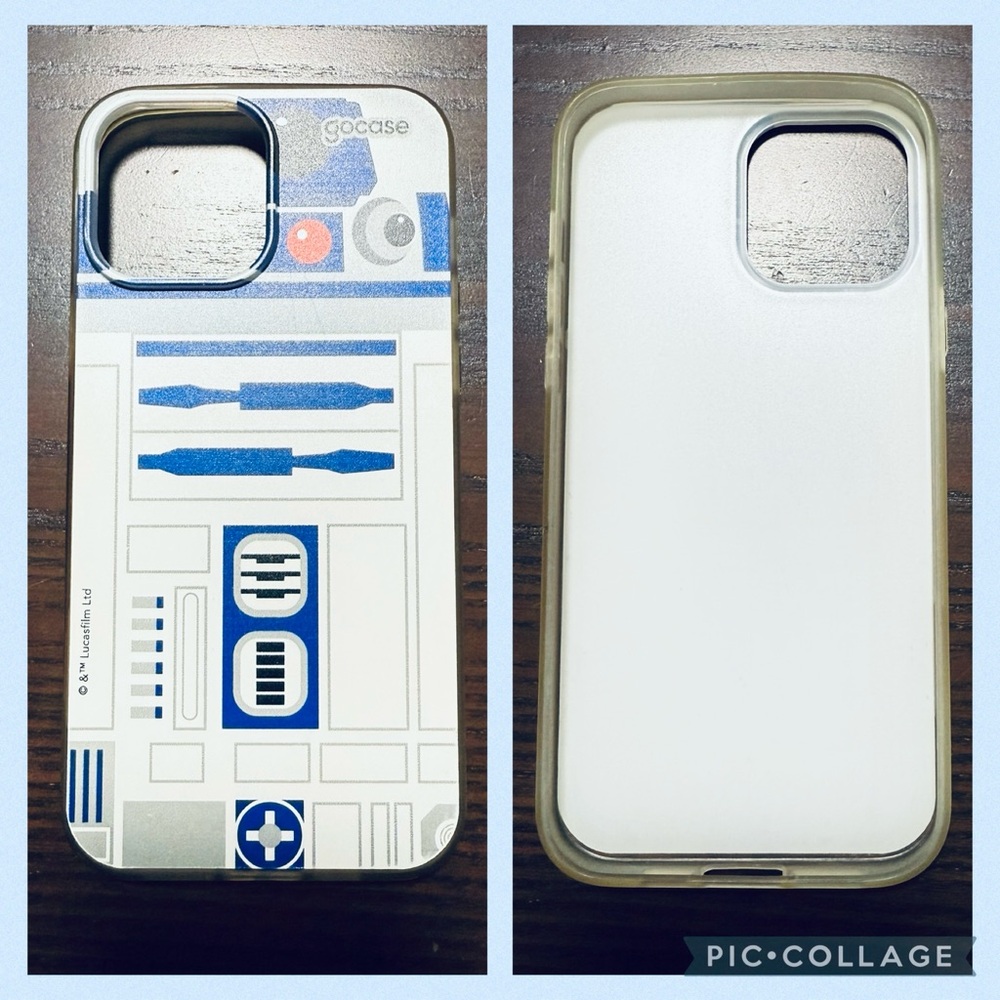 Blue and White Phone Case